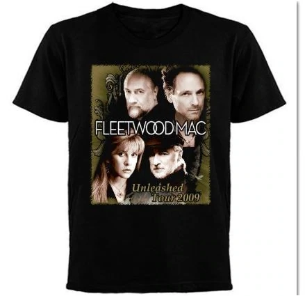 Fleetwood Mac -Unleashed Tour 2009- T-shirt / Printed Front And Back